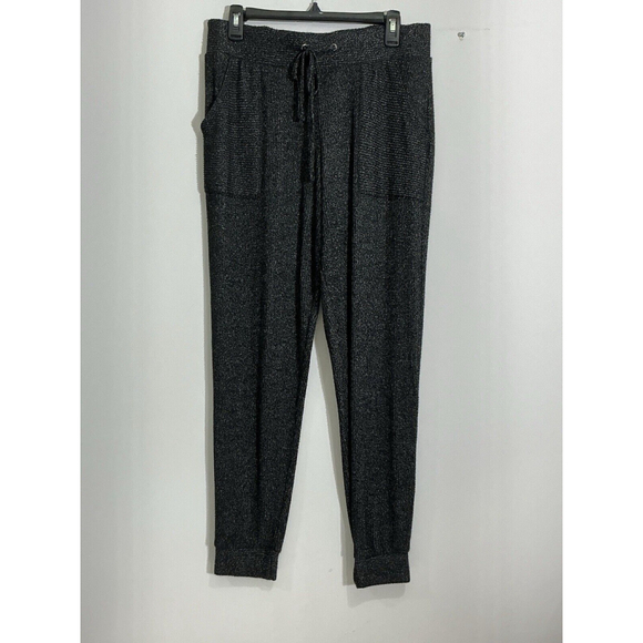 Womans So Loose Fit Black Active Pants Large - Picture 1 of 8